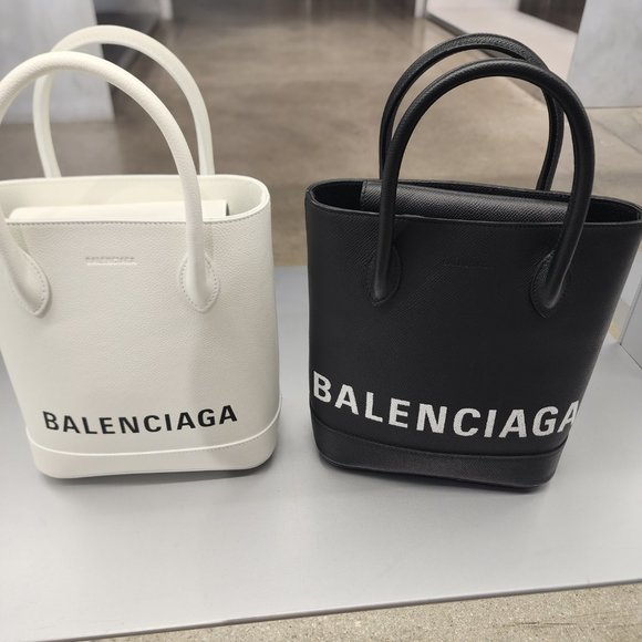 Balenciaga white Logo bag - Picture 3 of 4